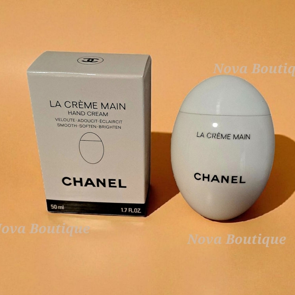 CHANEL La Crème Main Hand Cream in White